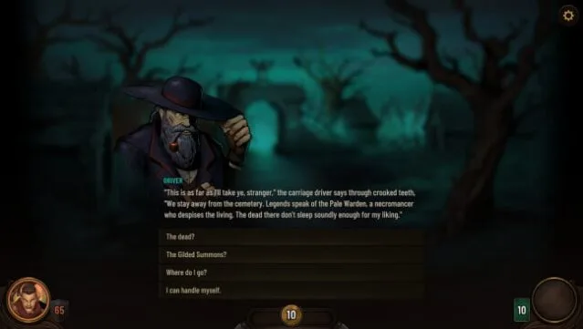 Dawncaster | The RPG Cardventure PC Screenshot
