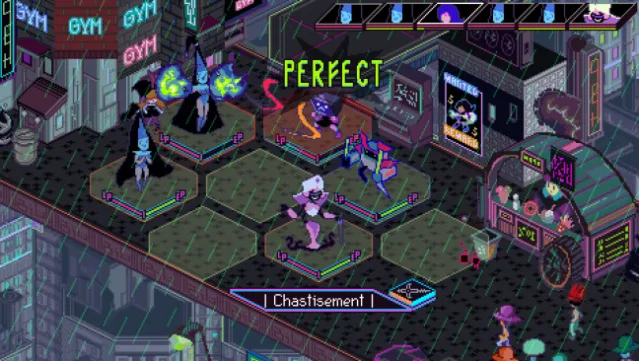 Keylocker | Turn Based Cyberpunk Action PC Screenshot