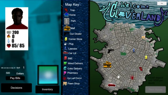 Trapper: Drug Dealing RPG PC Screenshot
